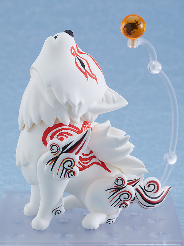 白狼 1697-DX DX Ver. Okami - Nendoroid Shiranui DX Ver. Figure (Rerelease) – Good Smile US