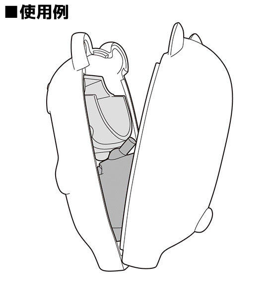 Nendoroid More Kigurumi Face Parts Case
