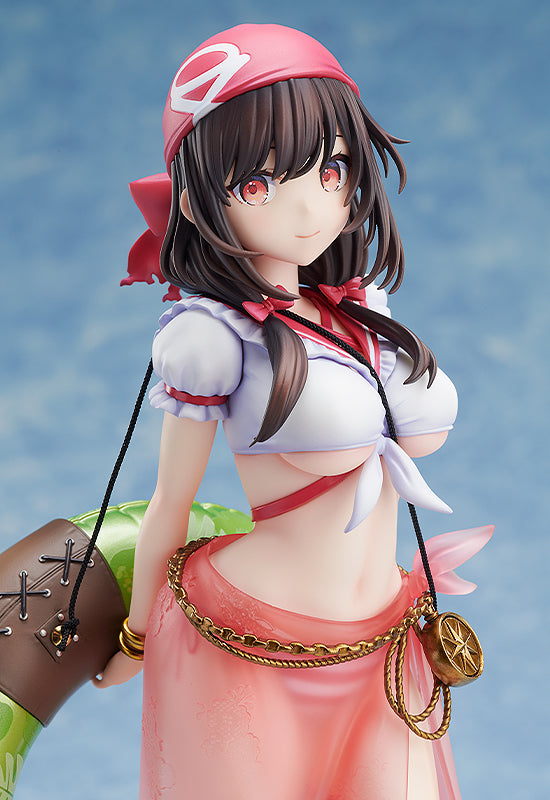 KONO SUBARASHII SEKAI NI SYUKUFUKU WO! Yunyun: Light Novel Cosplay On The Beach Ver. KADOKAWA Special Set 1/7 Scale Figure