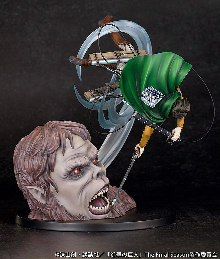 Attack on Titan - Scale Figure "Levi vs Beast Titan ver." Figure