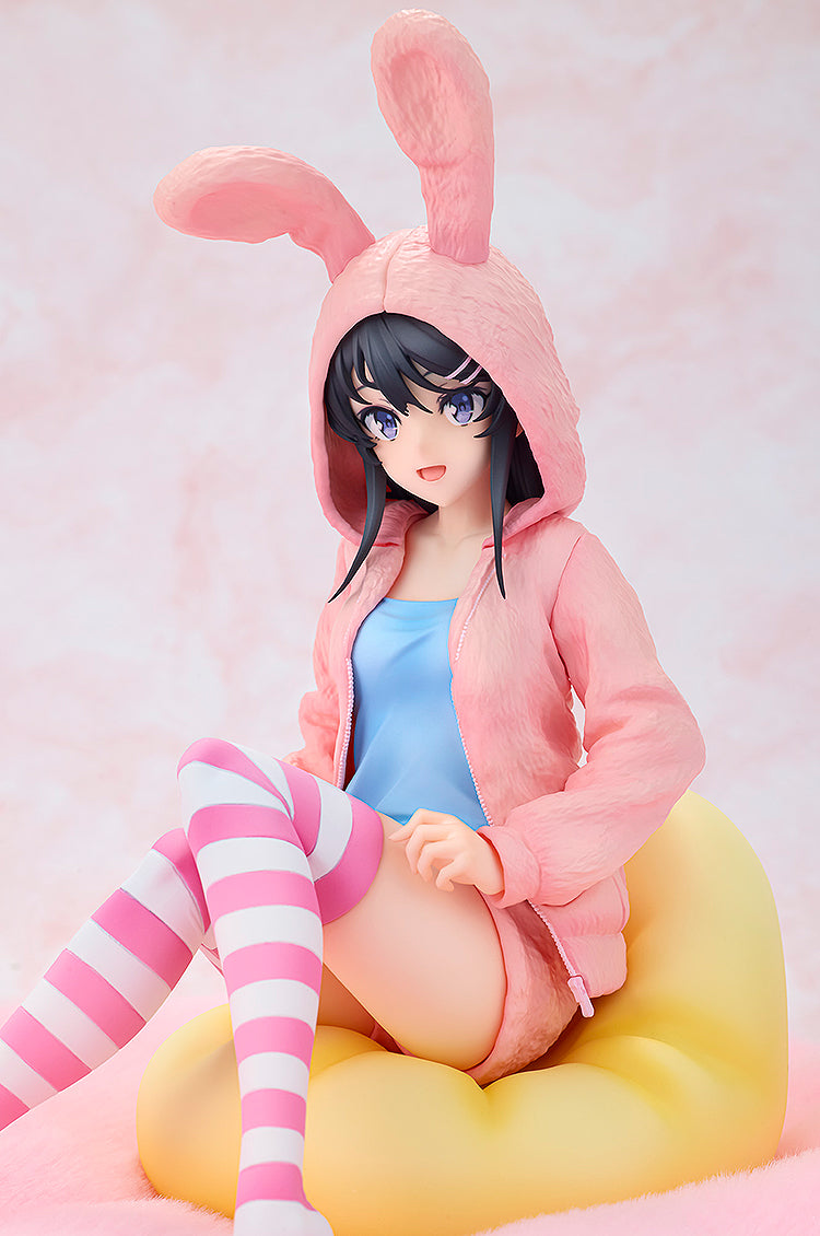 Rascal Does Not Dream of Series - Mai Sakurajima Hoodie☆Look Rabbit Ears ver. 1/7 Scale Figure