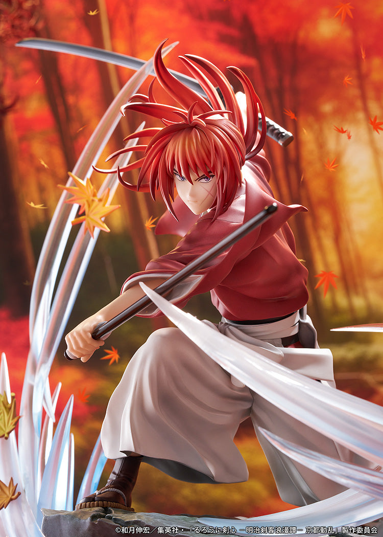 Rurouni Kenshin Series-Kyoto Douran 1/7 Scale Figure Kenshin Himura Souryusen Ver. Figure