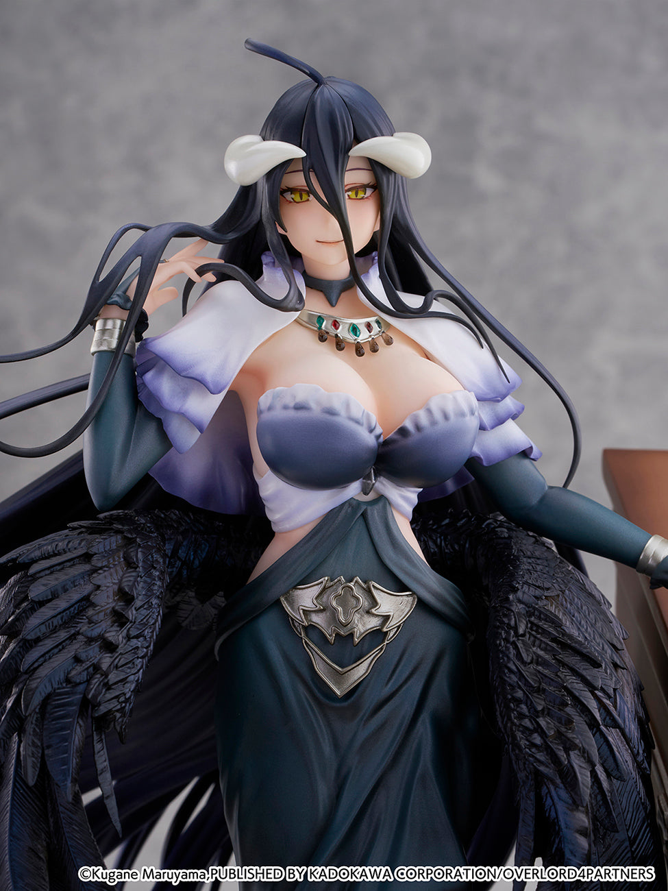 OVERLORD - Albedo 1/7 Scale Figure -Jet Black Dress Ver.- – Good
