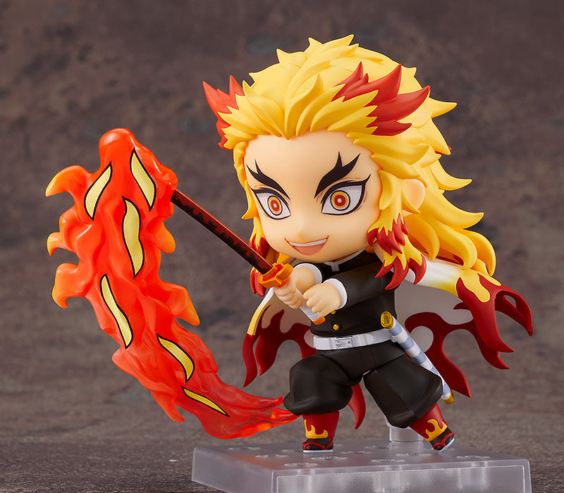 Demon Slayer: Kimetsu no Yaiba - Nendoroid Kyojuro Rengoku Figure (Re-release)