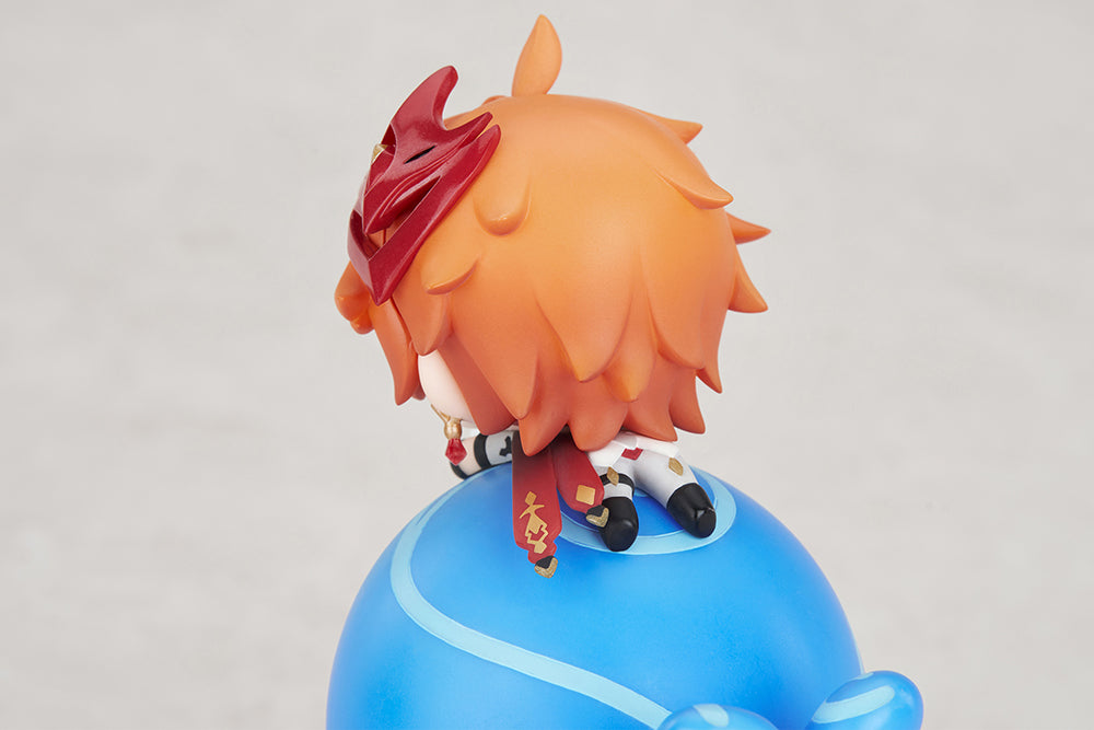 Genshin Impact Tartaglia Chibi Chara Yurayura Stand Figure