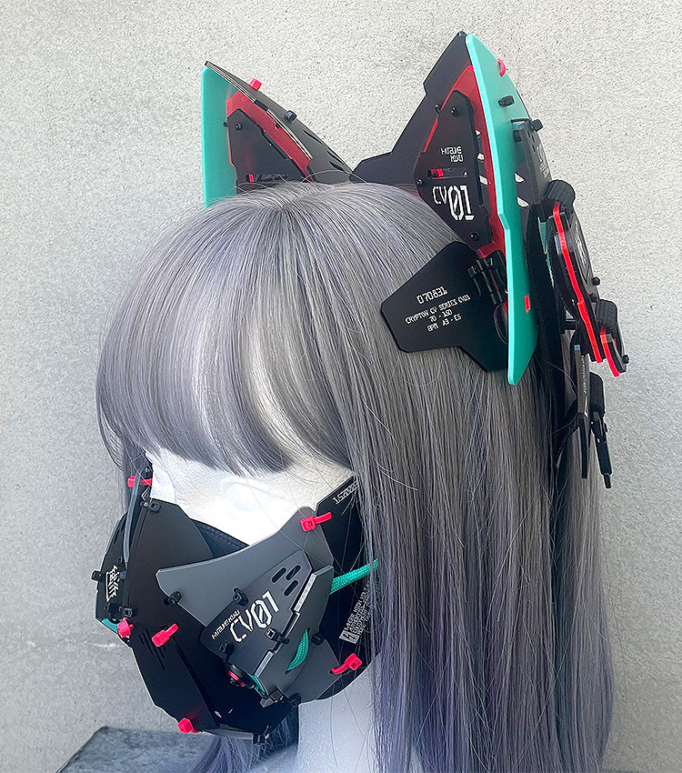 3D Shaped Huge Nekomimi Unit H-04 MIKU Ver.