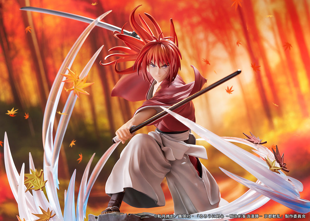 Rurouni Kenshin Series-Kyoto Douran 1/7 Scale Figure Kenshin Himura Souryusen Ver. Figure