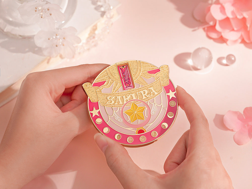Cardcaptor Sakura Series - Cardcaptor Sakura 25th Anniversary Metal Badge: Star Wand