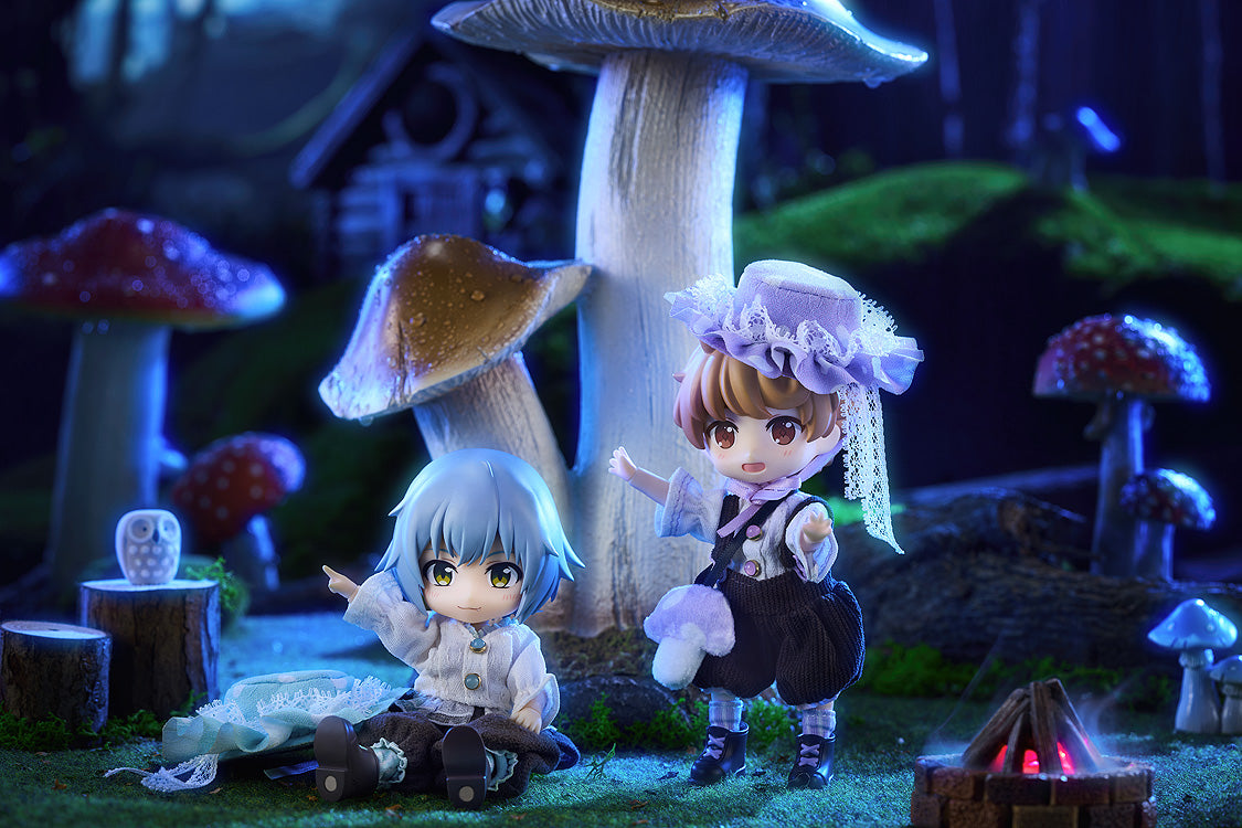 Nendoroid Doll Outfit Set: Mushroom  - Boy (Green/Purple)