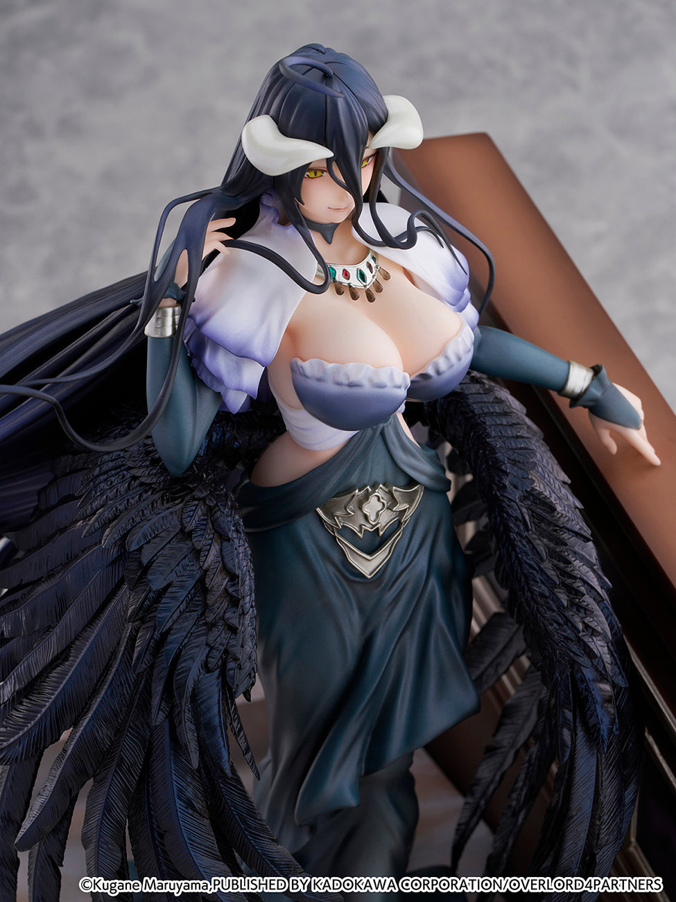 OVERLORD - Albedo 1/7 Scale Figure -Jet Black Dress Ver.-