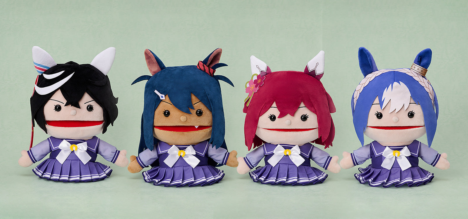 Umamusume: Pretty Derby - Hand Puppet Sakura Chiyono O/Katsuragi Ace/Hishi Amazon/Cesario