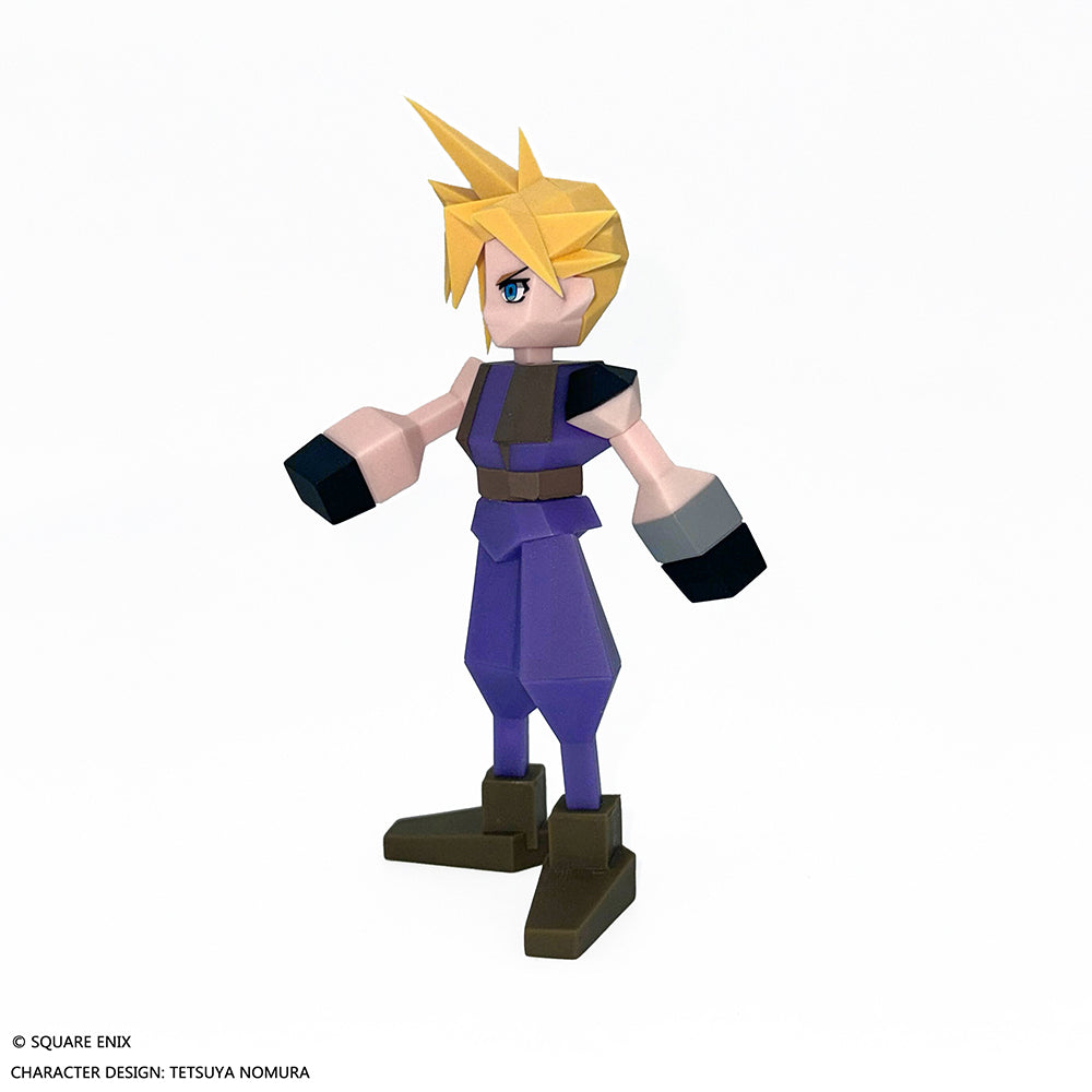 Final Fantasy VII - Polygon Soft Vinyl Figure - CLOUD STRIFE