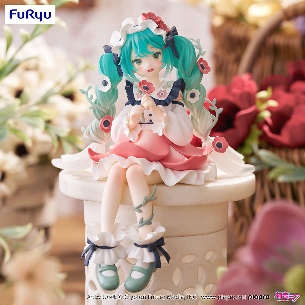 Hatsune Miku - Hatsune Miku Noodle Stopper Figure -Flower Fairy Anemone-