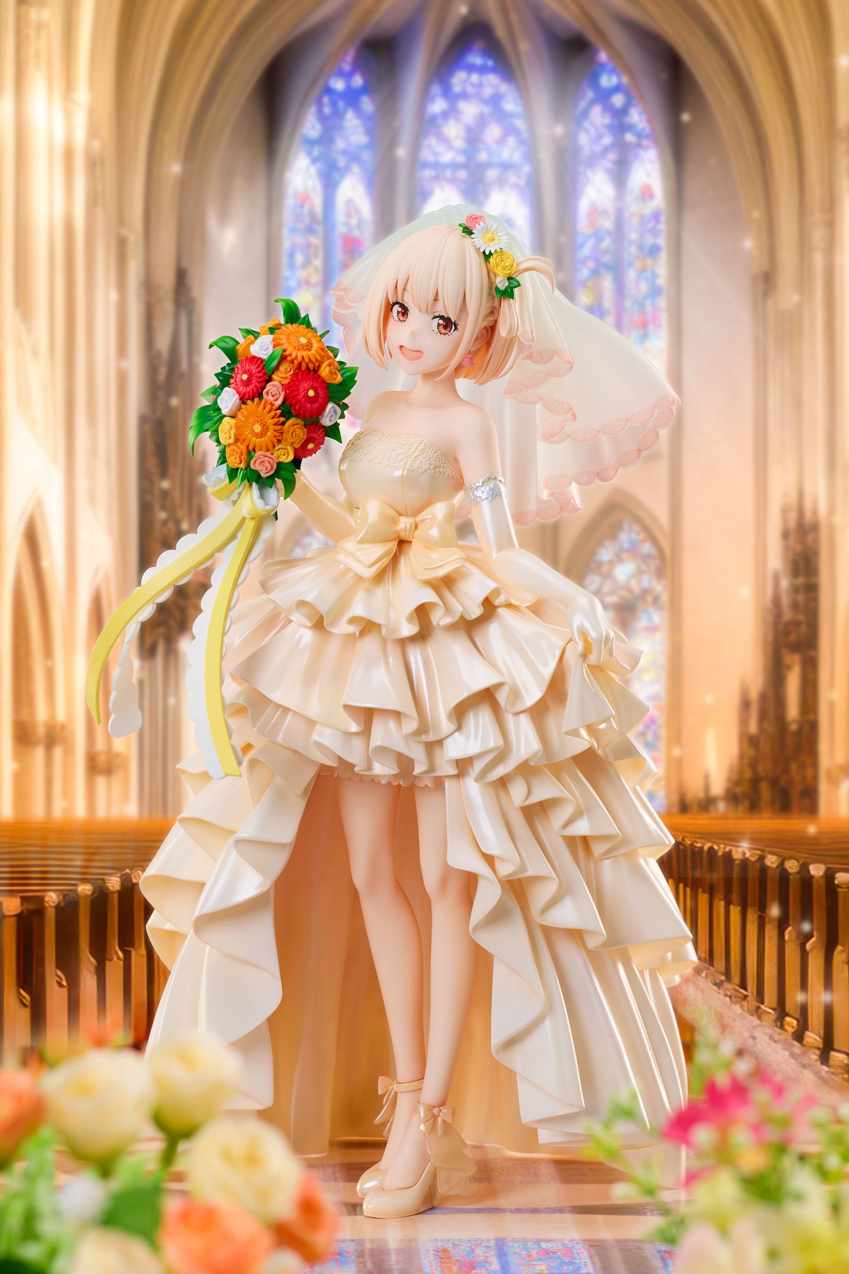 Lycoris Recoil - Chisato Nishikigi Wedding dress Ver. 1/7 Scale Figure