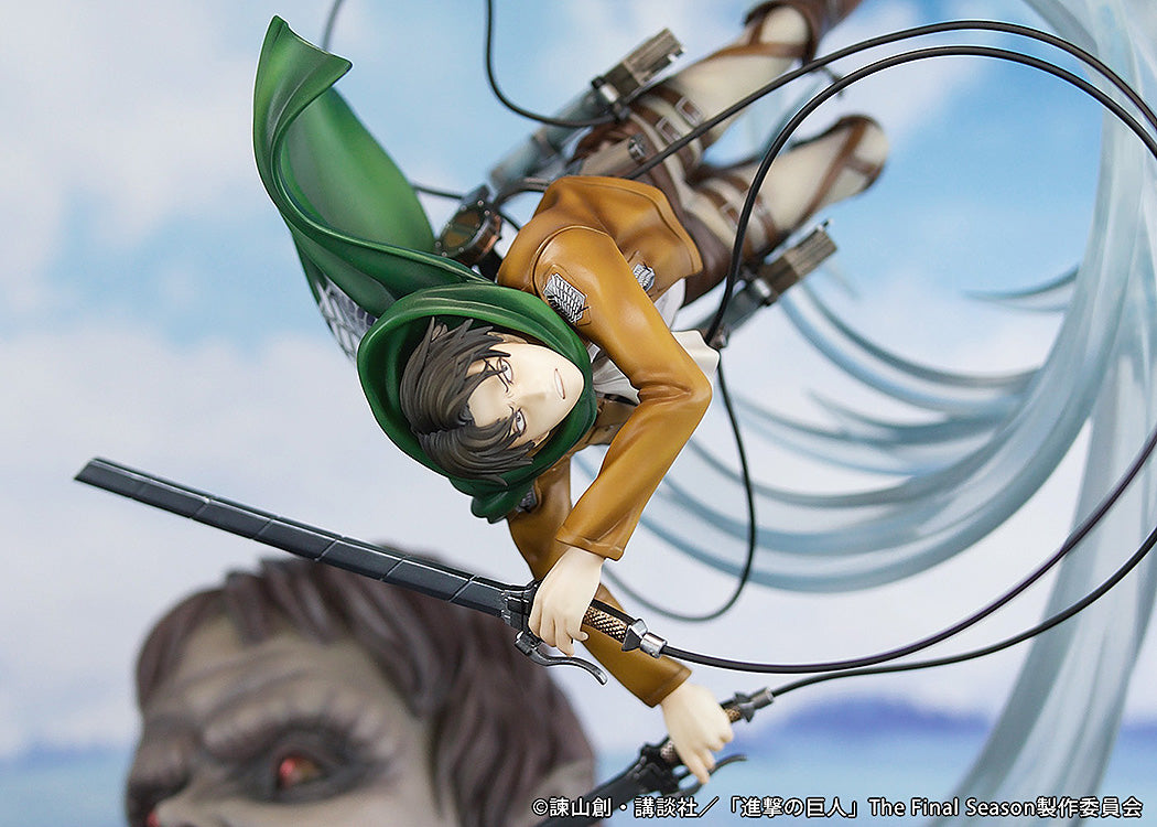 Attack on Titan - Scale Figure "Levi vs Beast Titan ver." Figure