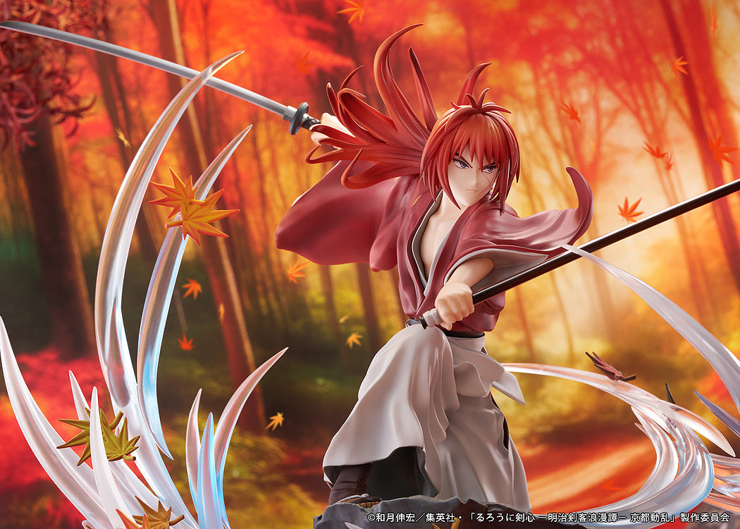 Rurouni Kenshin Series-Kyoto Douran 1/7 Scale Figure Kenshin Himura Souryusen Ver. Figure