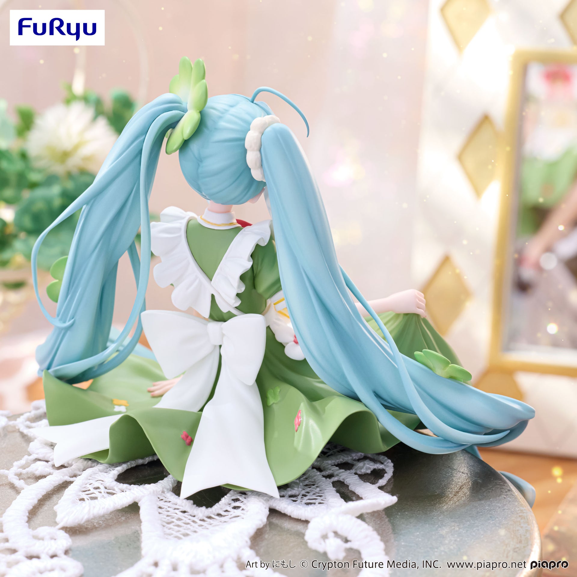 Hatsune Miku - Hatsune Miku Noodle Stopper Figure -Flower Fairy Clover-
