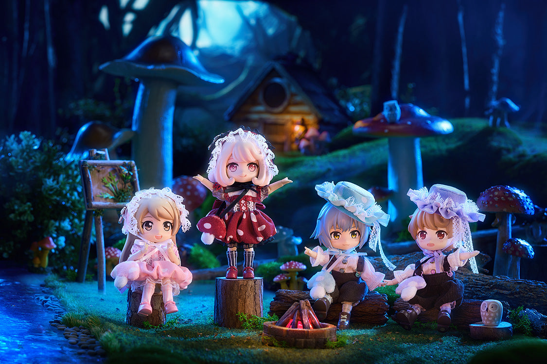 Nendoroid Doll Outfit Set: Mushroom  - Boy (Green/Purple)