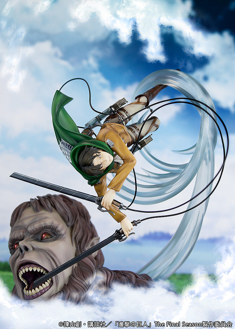 Attack on Titan - Scale Figure "Levi vs Beast Titan ver." Figure