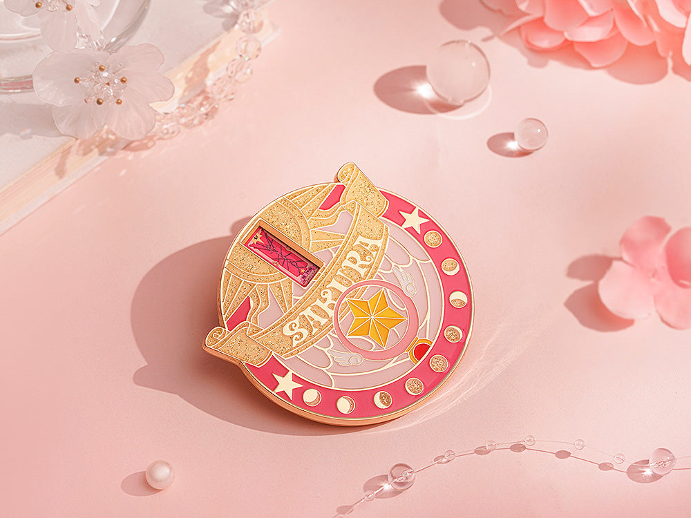 Cardcaptor Sakura Series - Cardcaptor Sakura 25th Anniversary Metal Badge: Star Wand