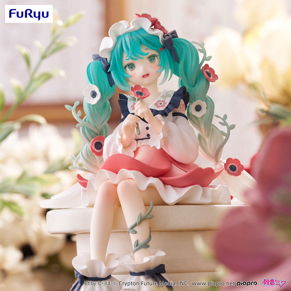 Hatsune Miku - Hatsune Miku Noodle Stopper Figure -Flower Fairy Anemone-