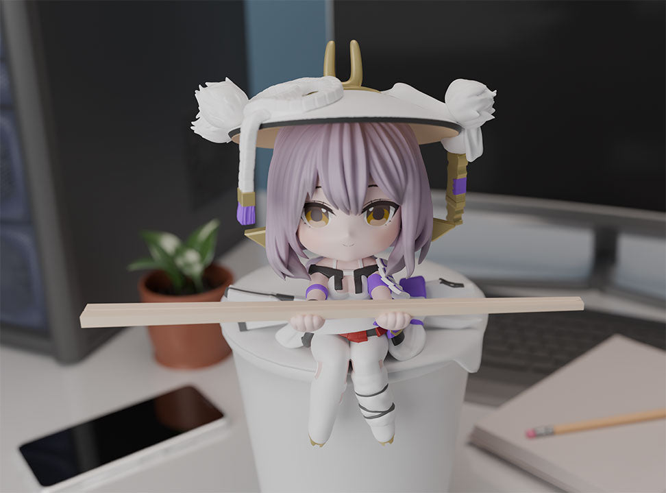 GODDESS OF VICTORY: NIKKE - SWIF Noodle Cup Holder NIKKE Scarlet Complete Figure