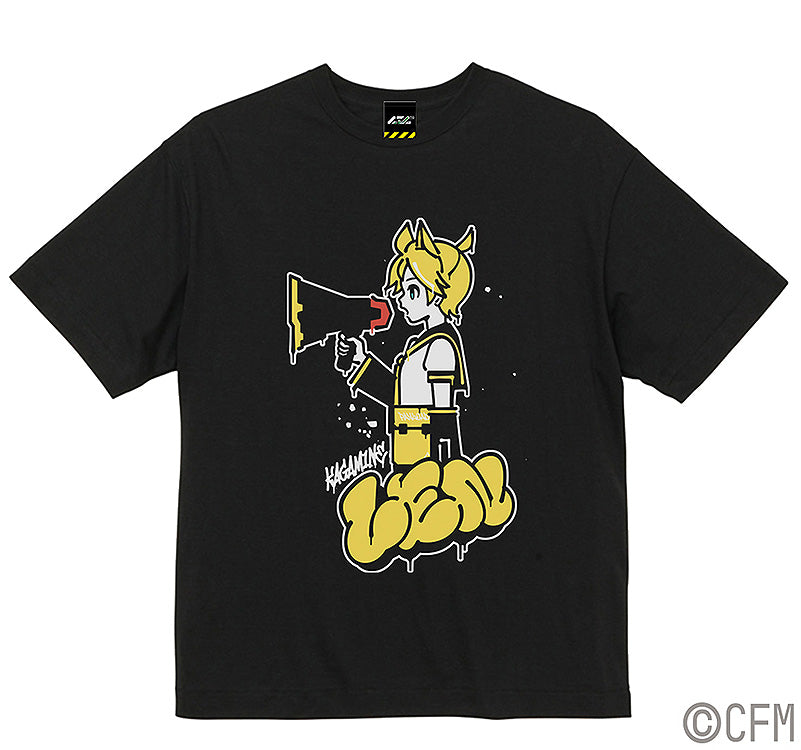 Hatsune Miku Series - Kagamine Len T-shirt Panasony ver. (M size/L Size/XL Size)