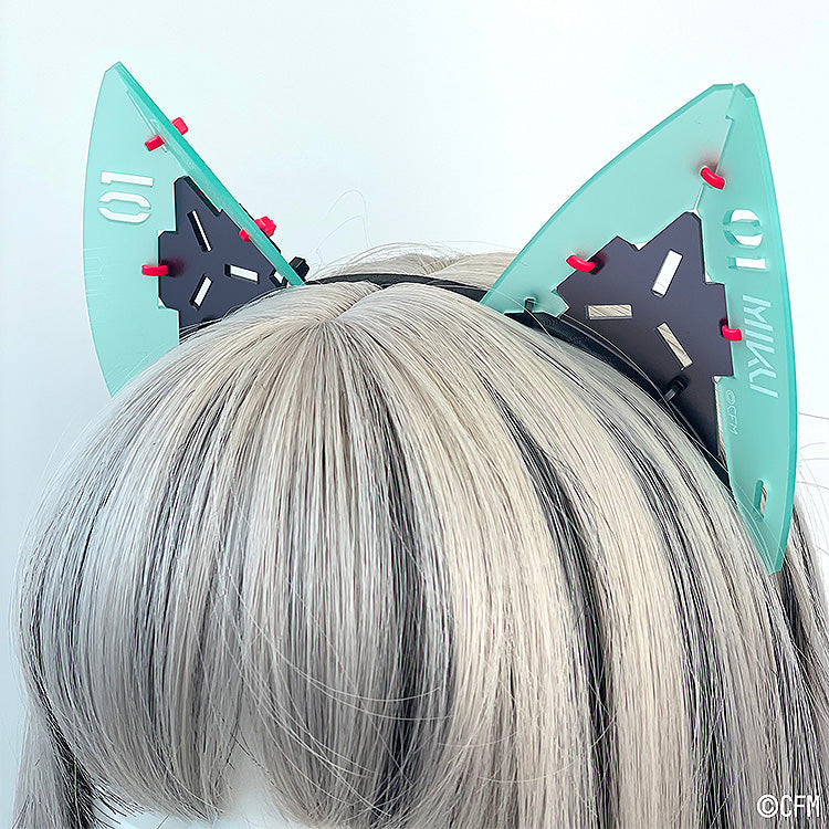 Hatsune Miku Series - nekomimi headband unit PL-06 Hatsune Miku model/Kagamine Rin model/Kagamine Len model/Megurine Luka model/MEIKO model/KAITO model