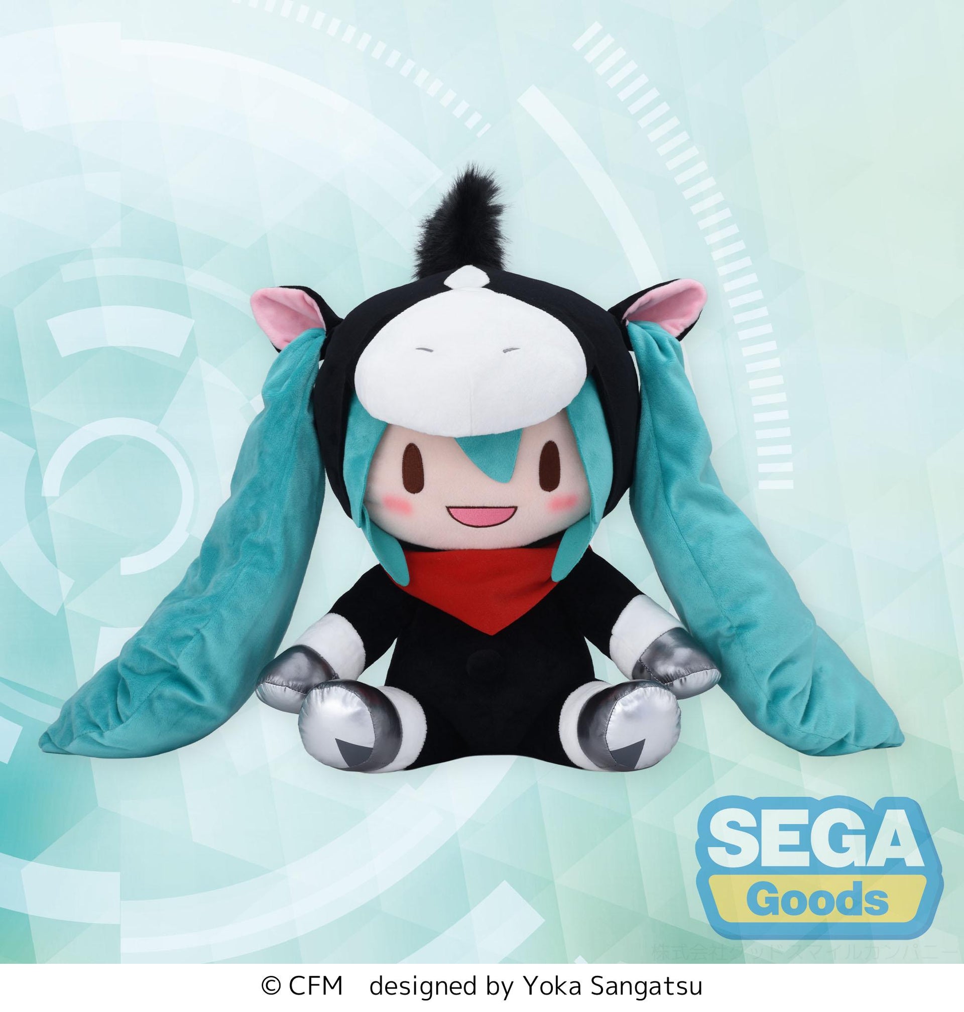 Hatsune Miku - fuwa petit "Hatsune Miku Horse 2026" Plush (LL)