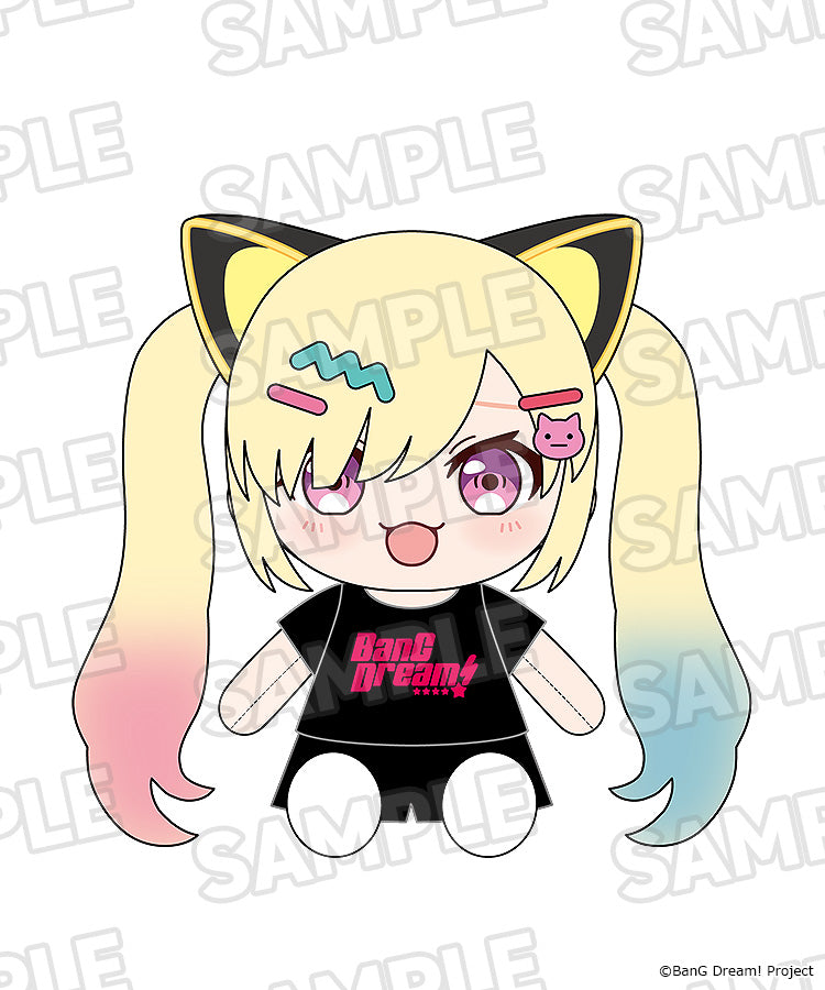 BanG Dream! - Dress-Up Plushie Mugendai Mewtype Arale Nakamachii / Nonoka Miyanaga / Ritsu Minetsuki / Miyako Fuji / Yuno Sengoku