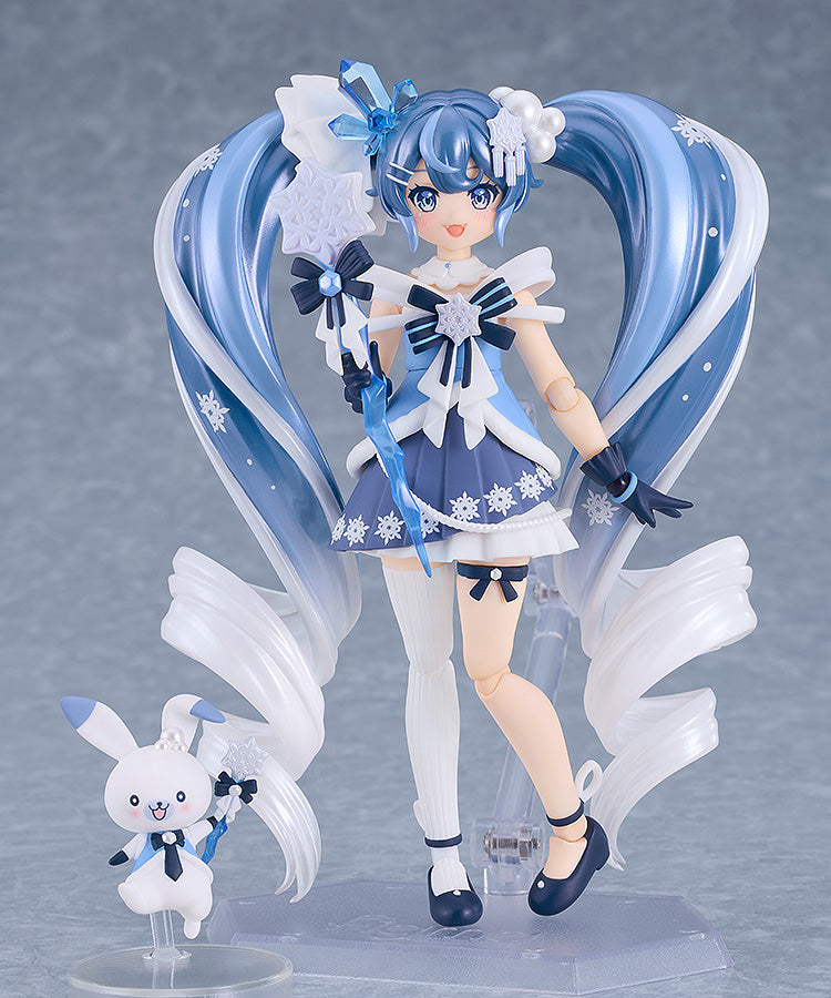 Hatsune Miku - figma Snow Miku: Crystal Snow ver. Figure