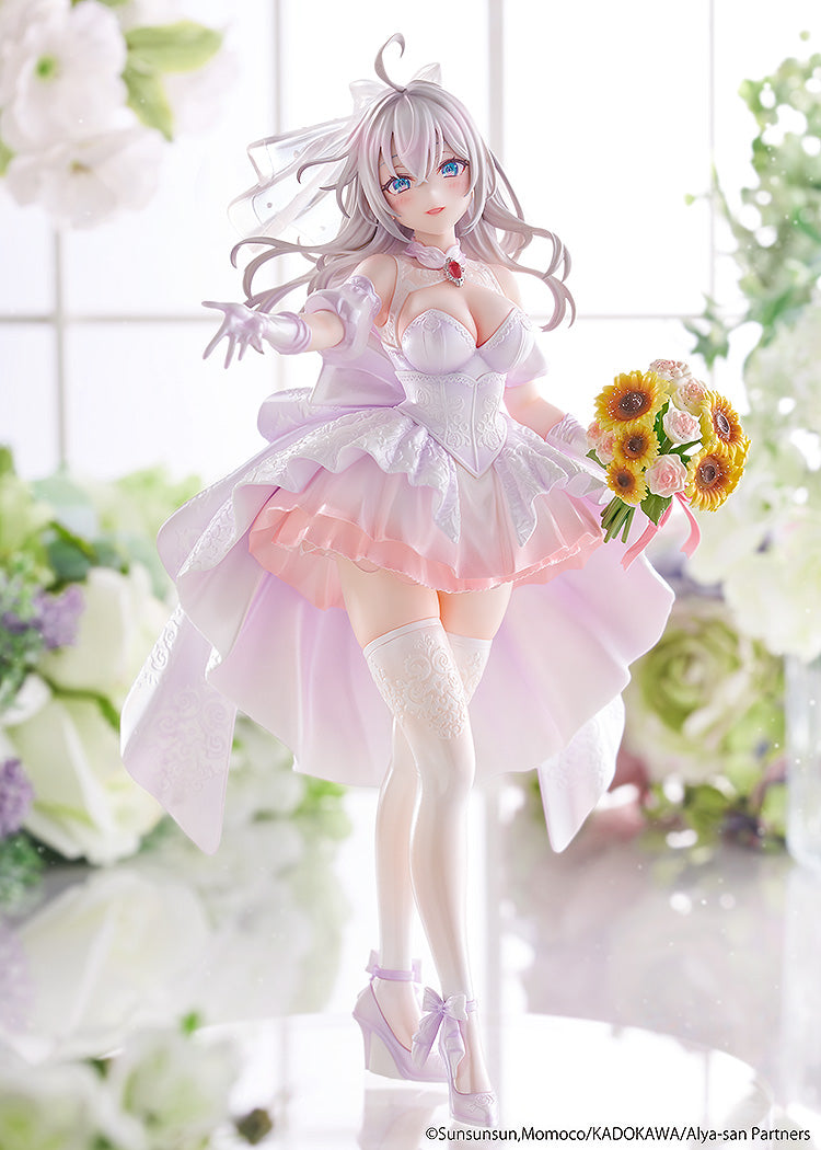 Alya Sometimes Hides Her Feelings in Russian - Alisa Mikhailovna Kujou Wedding Dress Ver. 1/7 Scale Figure