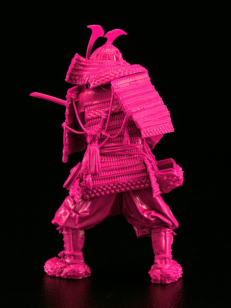 PLAMAX 1/12 Kamakura Period Armored Warrior: Pink Color Edition Figure