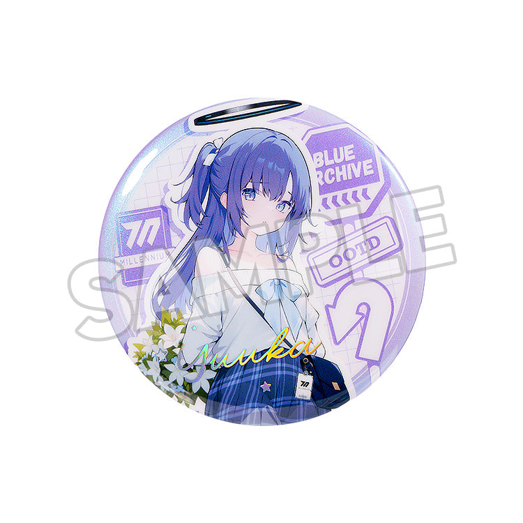 Blue Archive Holiday Saunter Series 75mm Badge (KAZUSA/YUUKA/HINA/SHIROKO/MIKA)