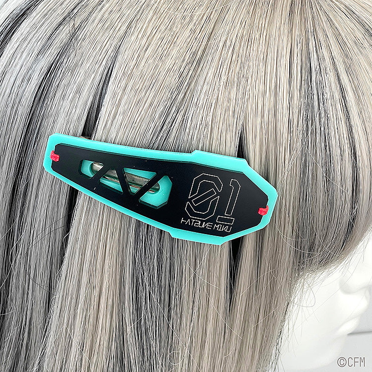 Hatsune Miku Series - armored barrette unit [type00] Hatsune Miku model/Kagamine Rin model/Kagamine Len model/Megurine Luka model/MEIKO model/KAITO model