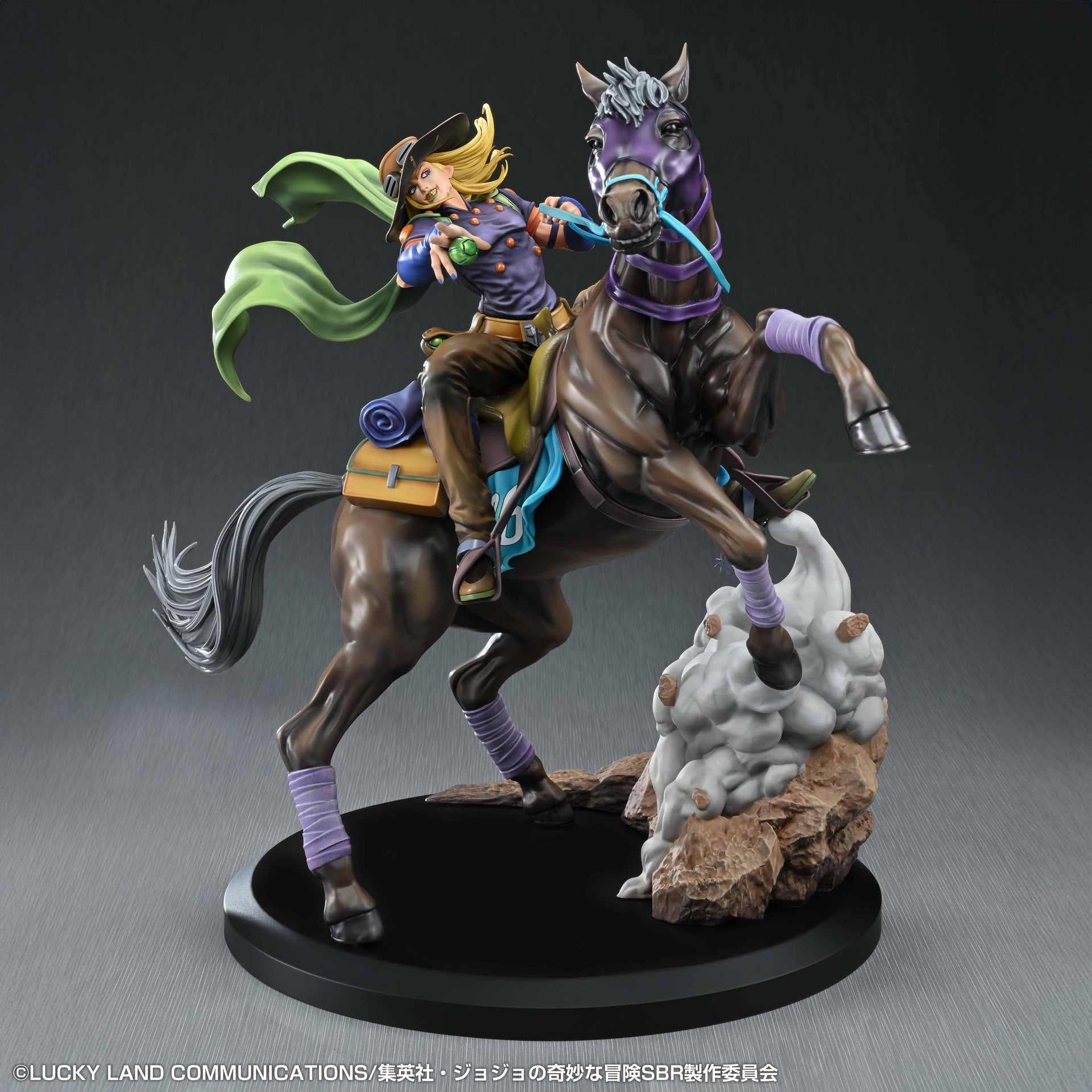 STEEL BALL RUN JoJo's Bizarre Adventure - Gyro Zeppeli & Valkyrie Figure