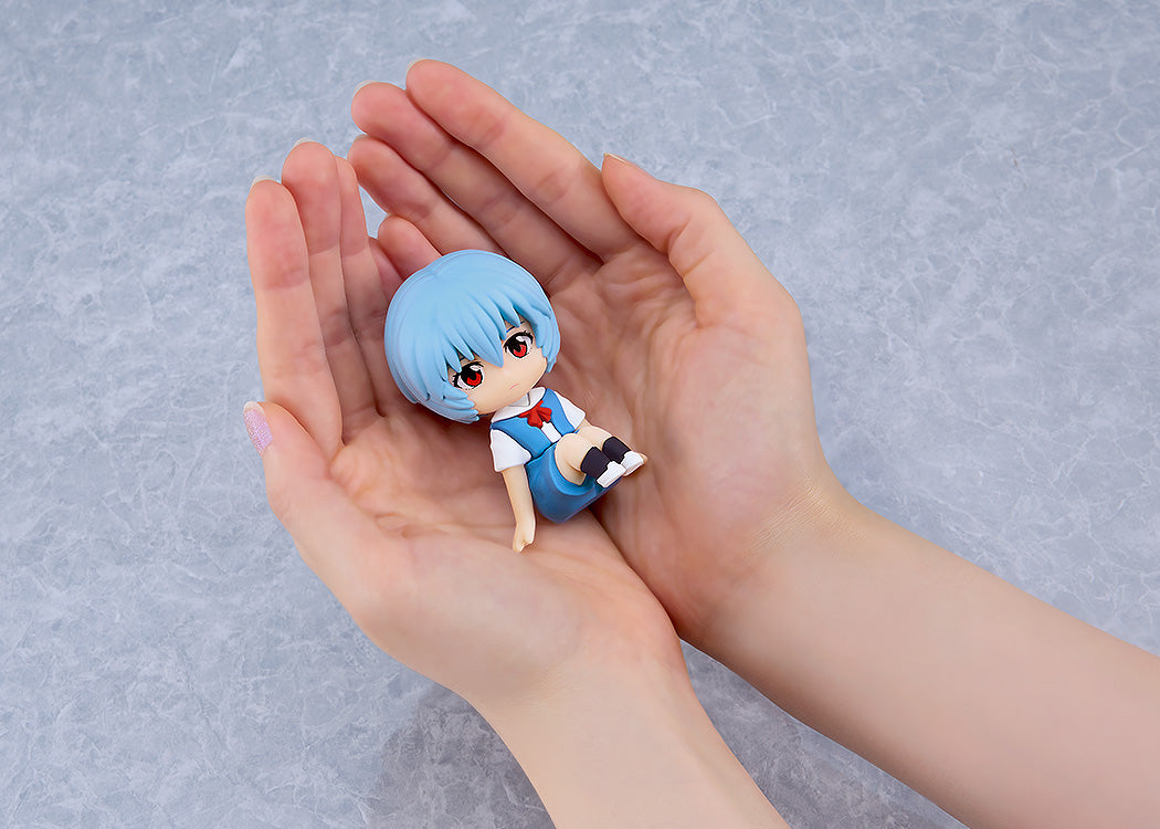 Rei Mon Rebuild of Evangelion - Nendoroid Plus: Rei Ayanami Rubber