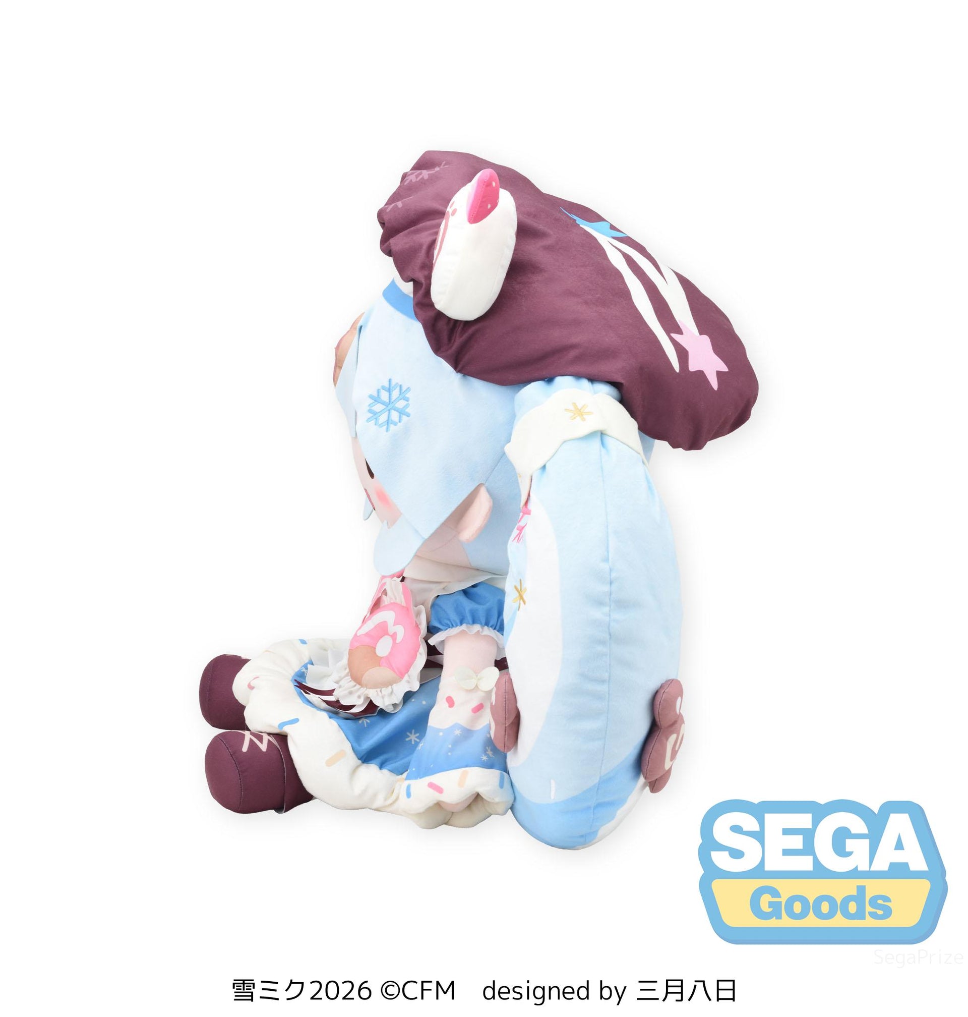 Hatsune Miku - fuwa petit "Snow Miku 2026" Dodeka Jumbo Plush