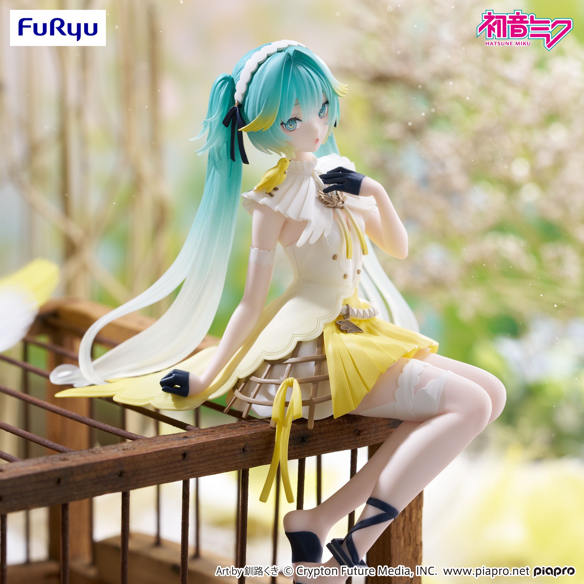 Hatsune Miku - Noodle Stopper Figure -Canary Bird-