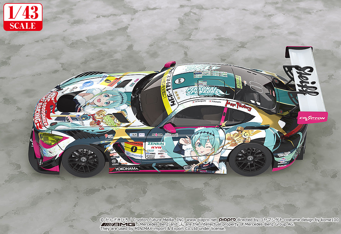 Good Smile Racing - 1/43rd Scale Good Smile Hatsune Miku AMG: 2018 Final Race Ver.