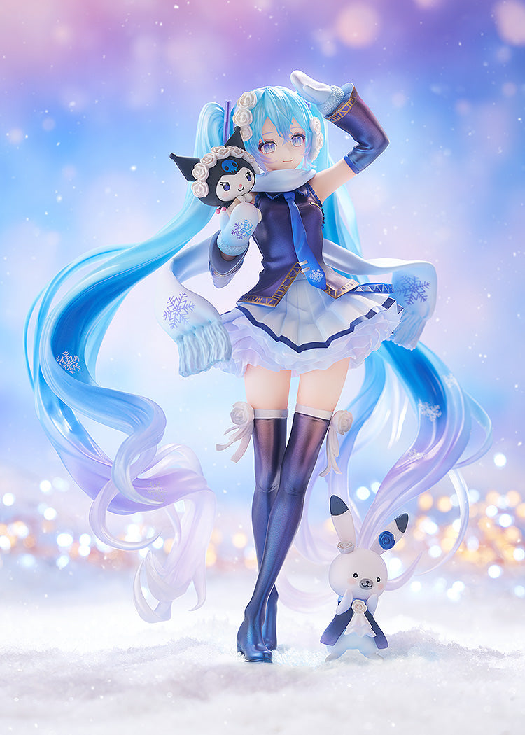 D*在様  MIKU 1/7 Scaled Figure 雪ミク Hatsune Miku - Snow Miku x Kuromi 1/7 Scale Figure – Good Smile US