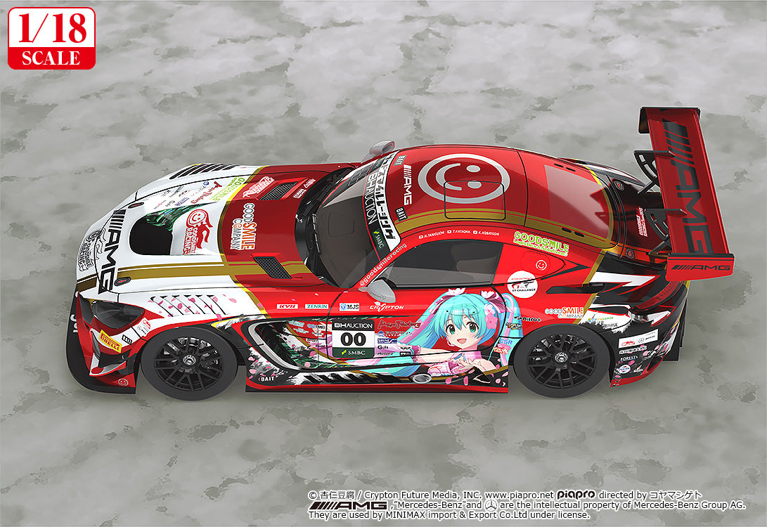 スパーク 1/18 メルセデス AMG GSR 初音ミク 2019 鈴鹿 10H スパーク 1/18 メルセデス AMG GSR 初音ミク 2019 鈴鹿 10H Good Smile