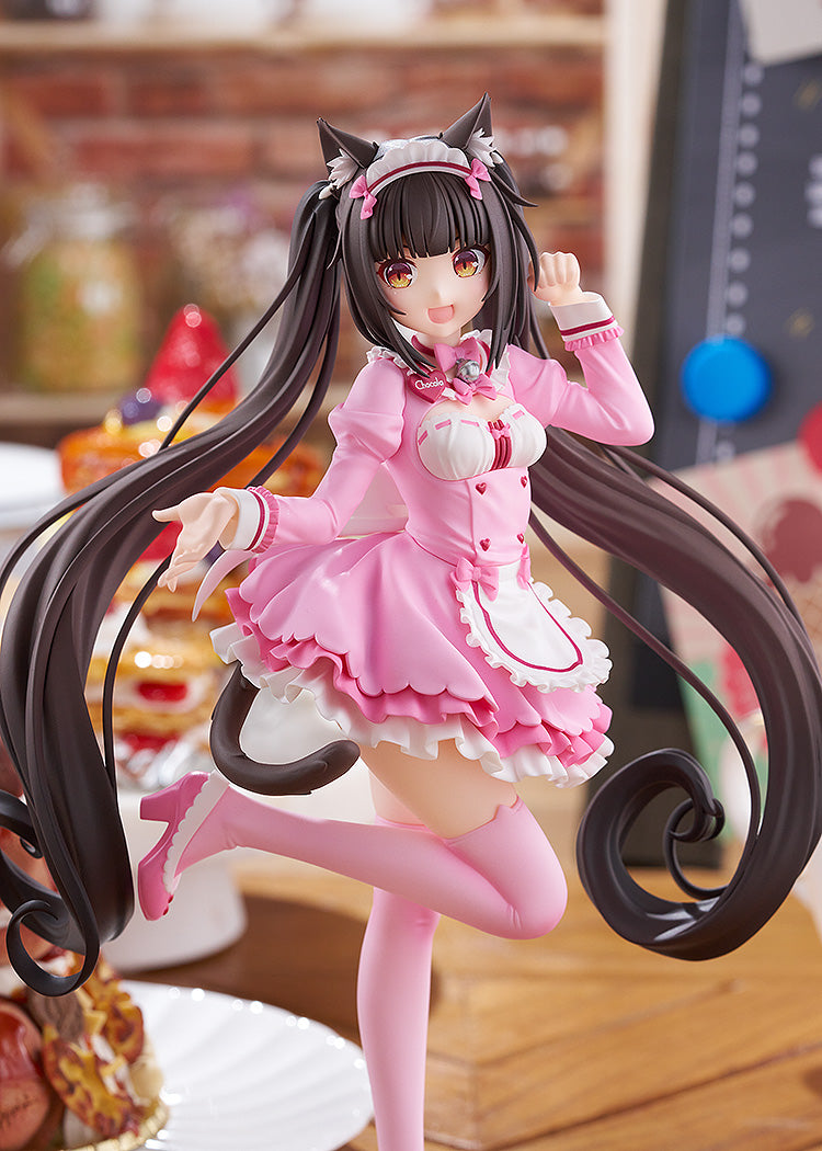 NEKOPARA Chocola Vaniglia PVC Figura Anime Ragazza Sedia Statua Modello NEKOPARA Chocola Vaniglia PVC Figura Anime Ragazza Sedia Statua Modello