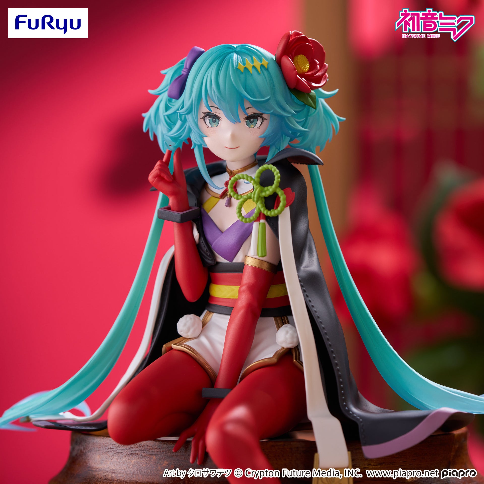 Hatsune Miku - Noodle Stopper Figure -Flower Fairy Camellia-