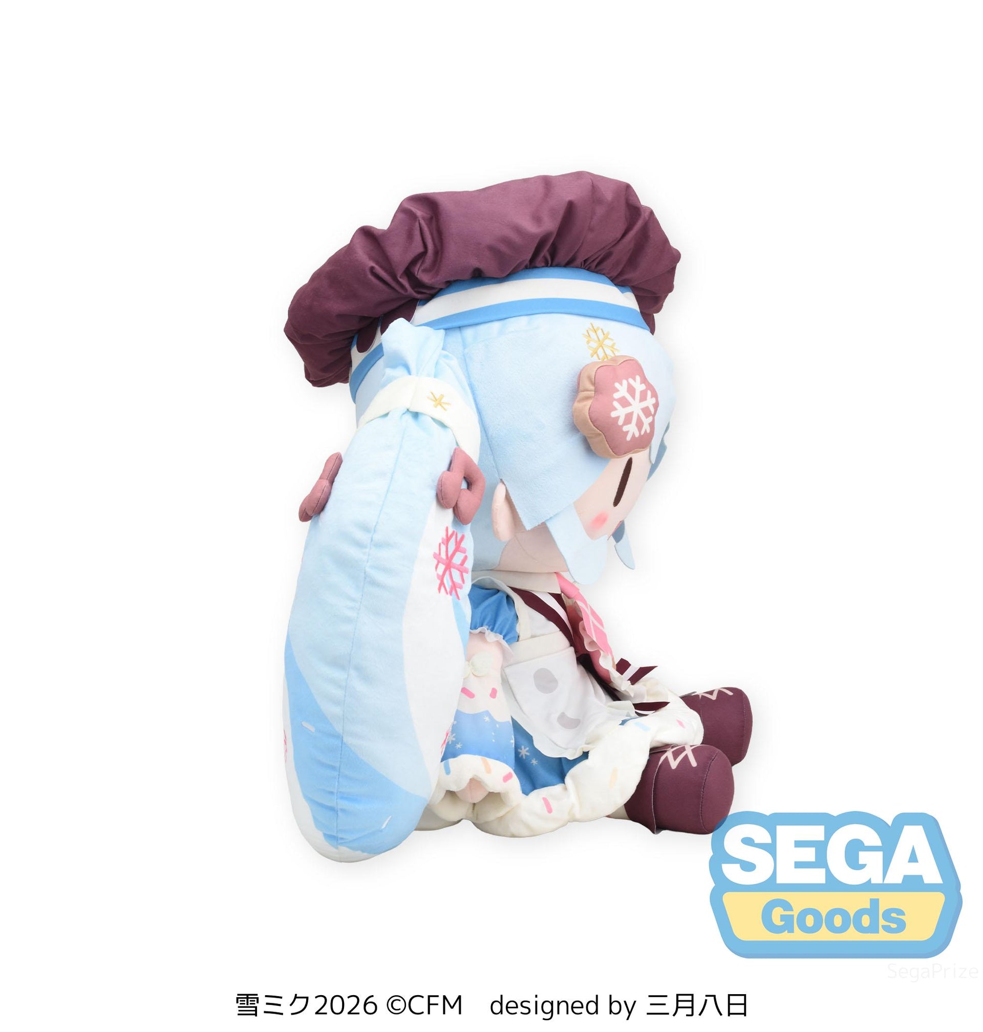 Hatsune Miku - fuwa petit "Snow Miku 2026" Dodeka Jumbo Plush