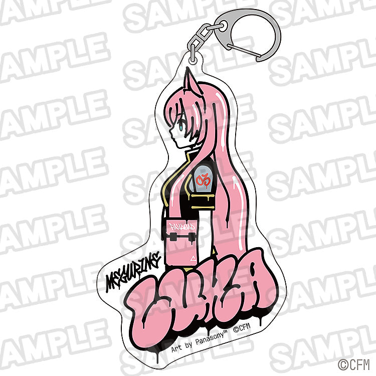 Hatsune Miku Series - Hatsune Miku/Kagamine Rin/Kagamine Len/Megurine Luka/MEIKO/KAITO acrylic keyholder panasony ver.