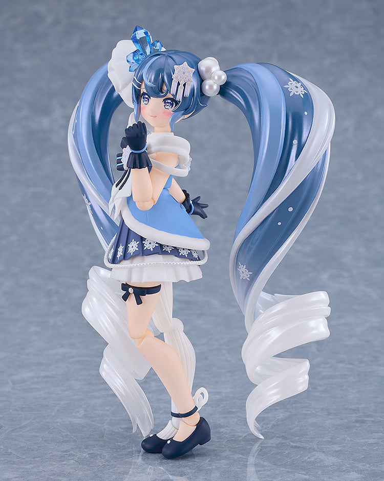 Hatsune Miku - figma Snow Miku: Crystal Snow ver. Figure