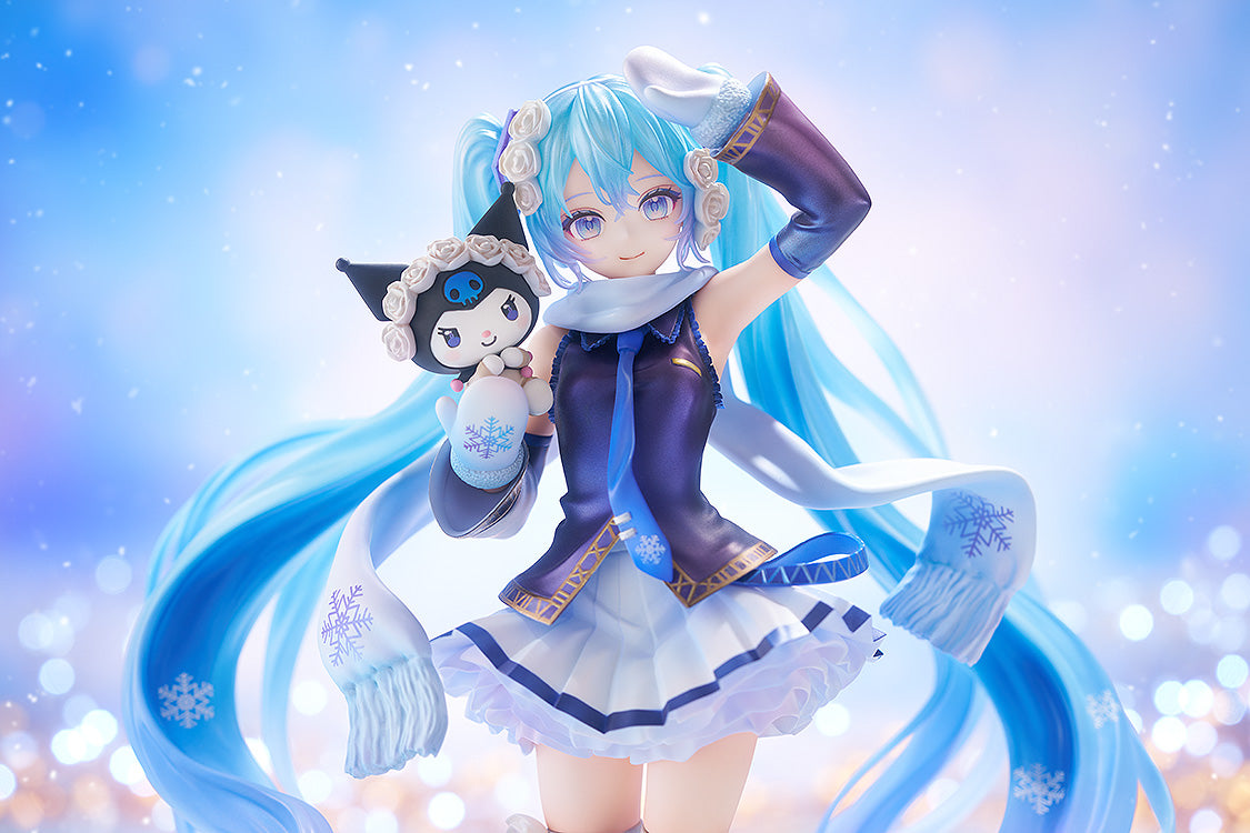 Hatsune Miku - Snow Miku x Kuromi 1/7 Scale Figure