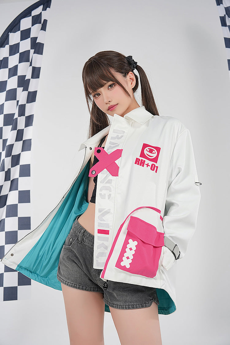 Hatsune Miku GT Project - Hatsune Miku: Racing Ver. 2025 Track Jacket M/L