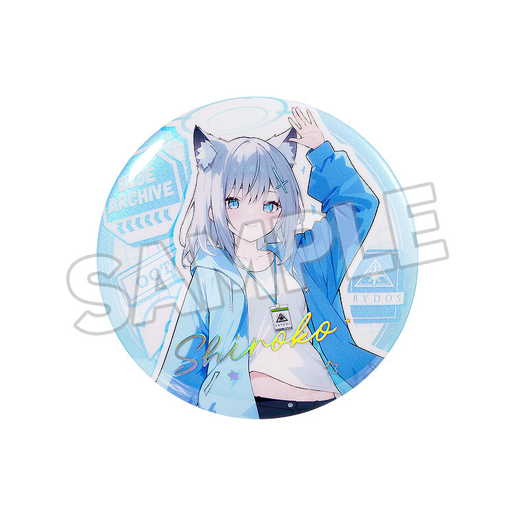 Blue Archive Holiday Saunter Series 75mm Badge (KAZUSA/YUUKA/HINA/SHIROKO/MIKA)